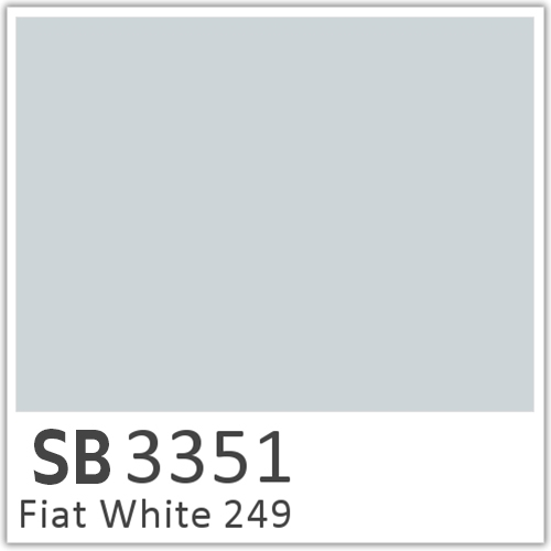 Polyester Gel-Coat - SB 3351 Fiat White 249